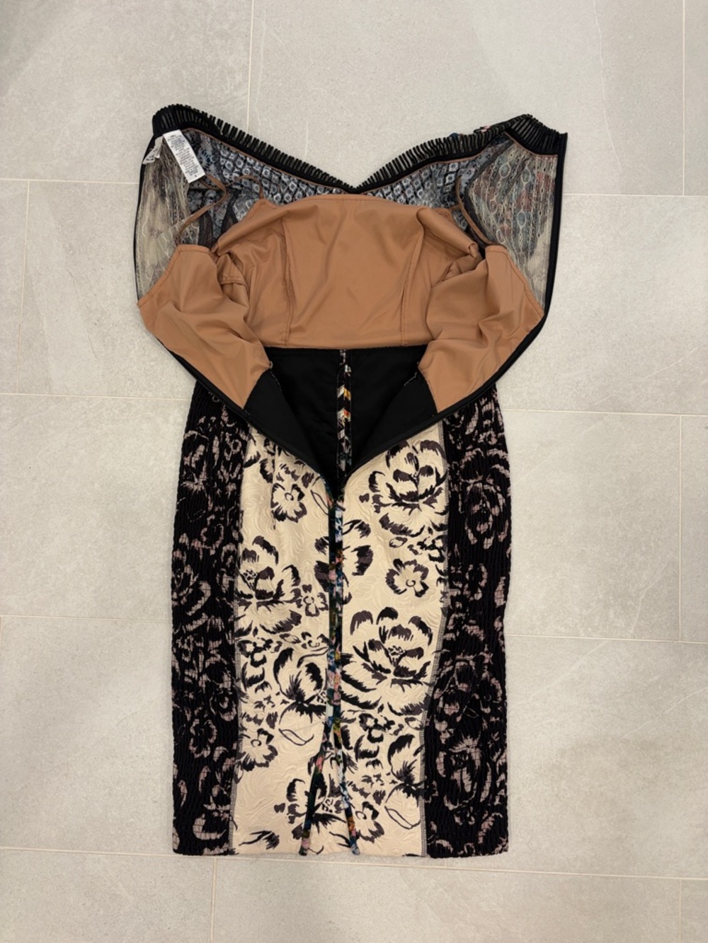 Byron Lars Margot Pencil Dress size 8 - Picture 5 of 9